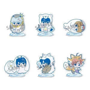 Gintama: Figure Acriliche Principe Hata e Animali di Ghiaccio (6 cm) - Display (6)