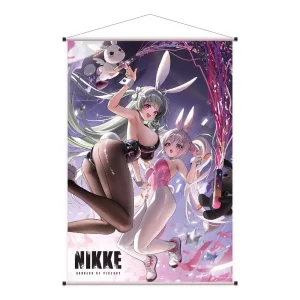 Nikke Wallscroll: Dea della Vittoria - Soda & Alice, 60 x 90 cm