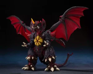 Godzilla S.H. MonsterArts Action Figure Destoroyah Forma Perfetta Battaglia Città Waterfront 18 cm