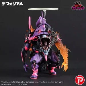Godzilla vs. Evangelion Deforeal Statua PVC Test Type-01 'G' Risveglio Bruciante, 19 cm