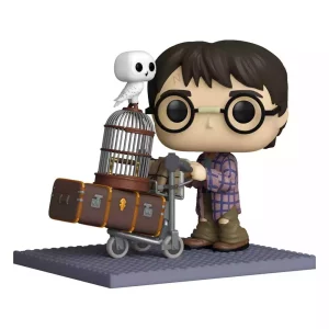Harry Potter POP! Deluxe: Harry Pushing Trolley, 9 cm