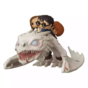 Harry Potter POP! Rides: Dragon con Harry, Ron e Hermione - 15 cm