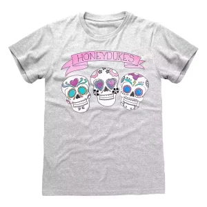 T-Shirt Harry Potter Honeydukes Motivi Teschi Taglia M