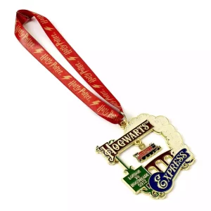 Harry Potter: Ornamento Albero Hogwarts Express (Tonalità Oro)