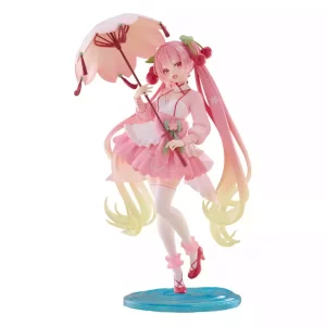 Hatsune Miku Statua PVC Sakura Miku, Abito Sakura, 21 cm
