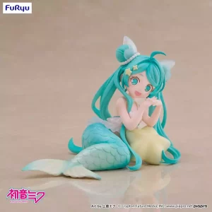 Hatsune Miku Statuetta da Scrivania Sirena Princess Ver. 9 cm