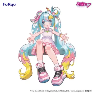 Hatsune Miku Statuetta Noodle Stopper PVC 10° Anniversario - 14 cm
