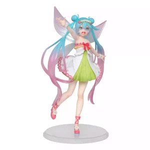 Statua PVC Hatsune Miku 3ª Stagione, Versione Primavera - Ristampa 18 cm