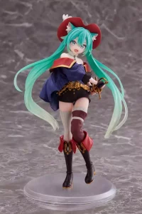 Hatsune Miku Statuetta PVC Hatsune Miku Wonderland Puss in Boots 18 cm