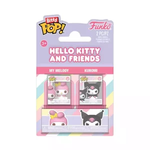 Hello Kitty Bitty POP! Vinyl Figures 2-Pack My Melody & Kuromi 2 cm