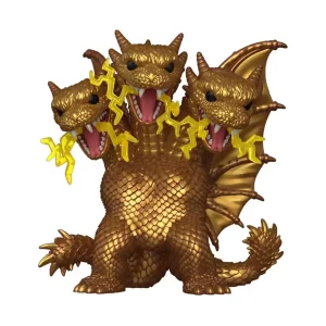 Funko POP! Godzilla Edizione Esclusiva con King Ghidorah (Elettrico) - 15 cm