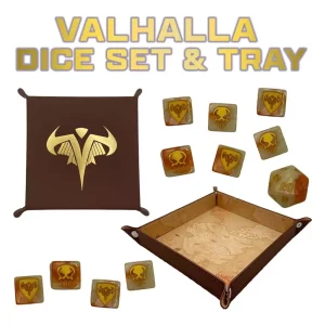 Set Dado e Vassoio Heroscape Valhalla – Versione Inglese