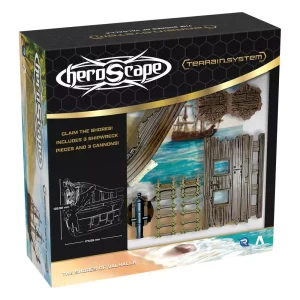 Espansione Terreno Heroscape: Le Spiagge di Valhalla – Versione Inglese