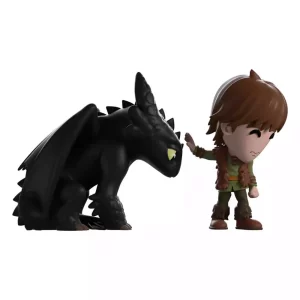 How to Train Your Dragon: Hiccup e Toothless - Action Figure Vinyl 11 cm
