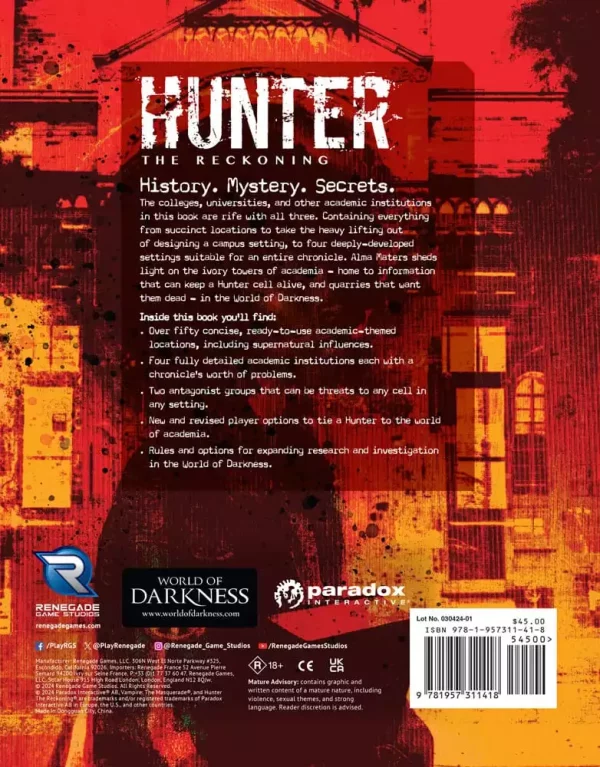 hunter-the-reckoning-5th-edition-rpg-book-alma-maters-sourcebook-englische-version-1765721782-1
