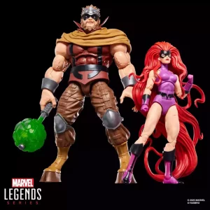 Marvel Legends Action Figure 2-Pack: Medusa & Gorgon (15 cm)