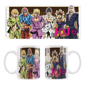 Tazza in Ceramica Ufficiale JoJo's Bizarre Adventure - Parte 5: Golden Wind - Personaggi Principali