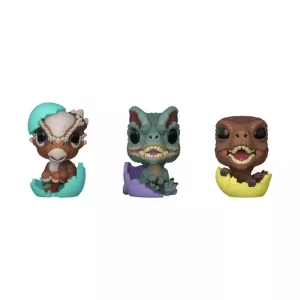Jurassic Park: Set Uovo di Pasqua Funko POP! Miniature Dinosauri 3 pezzi – 4 cm