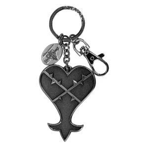 Portachiavi Metallo Kingdom Hearts Logo Heartless