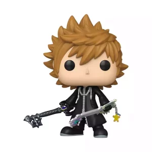 Kingdom Hearts POP! Games Roxas con Keyblades – Action Figure Vinyl 9 cm