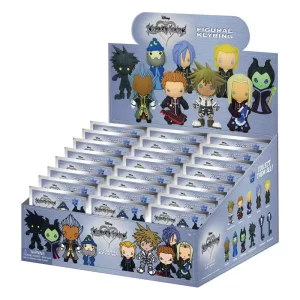 Kingdom Hearts: Display di 24 Clip Bag in PVC (Serie 2)