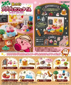 Kirby Mini Figure 6 cm Kirby's Café Time Display (8)