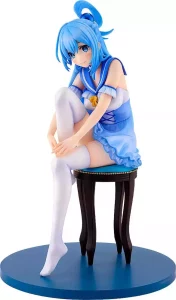 Statua PVC Aqua: Edizione 10° Anniversario Light Novel Konosuba