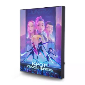 Stampa su Tela Illuminata KPop Demon Hunters