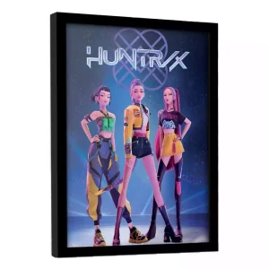 Poster Incorniciato KPop Demon Hunters Huntrix