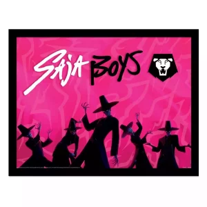 Poster Inquadrato KPop Demon Hunters - Poster da Collezione Boys Idol
