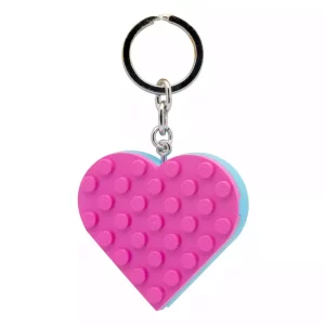LEGO Icons Portachiavi a LED Cuore 8 cm