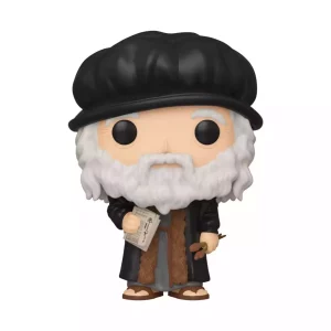 Leonardo da Vinci POP! Artists Vinyl Figure, 9 cm