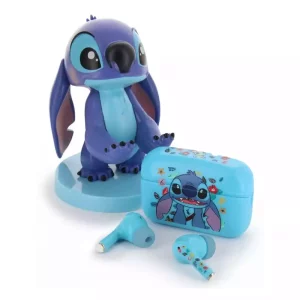 Lilo & Stitch: Portachiavi Mini Holder e Auricolari Wireless Stitch Design 10 cm