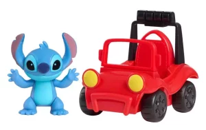 Lilo & Stitch Mini Figure Playset: Stitch e Buggy da Spiaggia 7,5 cm
