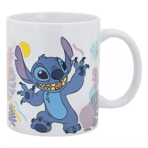 Tazza Lilo & Stitch Fiori Hawaiani 325 ml