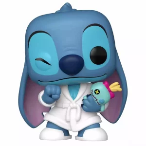Lilo & Stitch POP! Vinyl Figure: Stitch in Robe - 9 cm