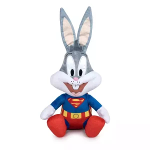 Peluche Bugs Bunny 100° Anniversario Supereroi, 20 cm