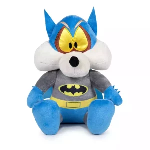 Peluche Looney Tunes 100° Anniversario Supereroi - Wile E. Coyote da 20 cm