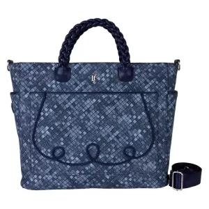 Borsa Tote Loungefly in Tela Denim Convertibile