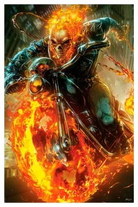 Stampa d'Arte Marvel Cosmic Ghost Rider 61 x 41 cm
