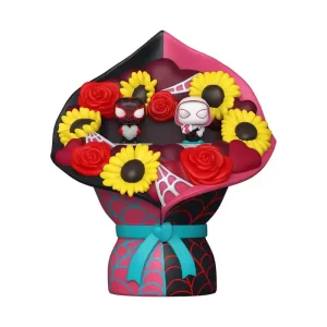 Marvel Bitty POP! Bouquet: Miles Morales & Ghost Spider (Valentine) - 2 Figure da 4 cm