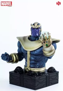 Busto Thanos, il Titano Pazzo, Marvel 16 cm