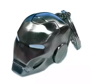 Portachiavi Metallo Iron Man Casco Mark II Marvel Comics