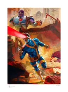 Stampa d'Arte Marvel X-Men Ciclope 61 x 46 cm - senza cornice