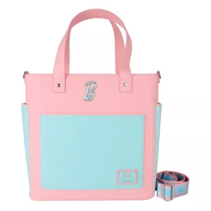Borsa Tote in Tela Barbie Convertible Classic by Loungefly
