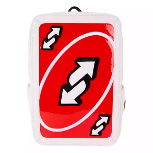 Zaino Mini Loungefly UNO Reverse Card - Edizione Classica Mattel