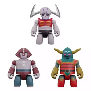 Action Figure Mazinger Z Brickroid - Set Bestie Meccaniche 1 (5 cm)