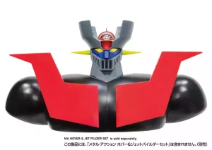 Mazinger Z Figure Metal Action - Corpo Display con Hover & Jet Pilder (16 cm)