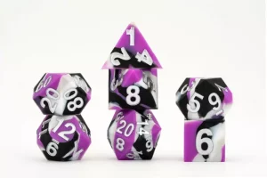Set di Dadi MDG Pride Asexual Flag