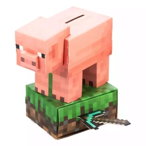 Salvadanaio Minecraft Build Your Own Treasure Schwein